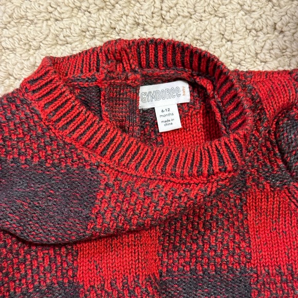 NWOT Gymboree Plaid Cotton Sweater - Picture 5 of 5